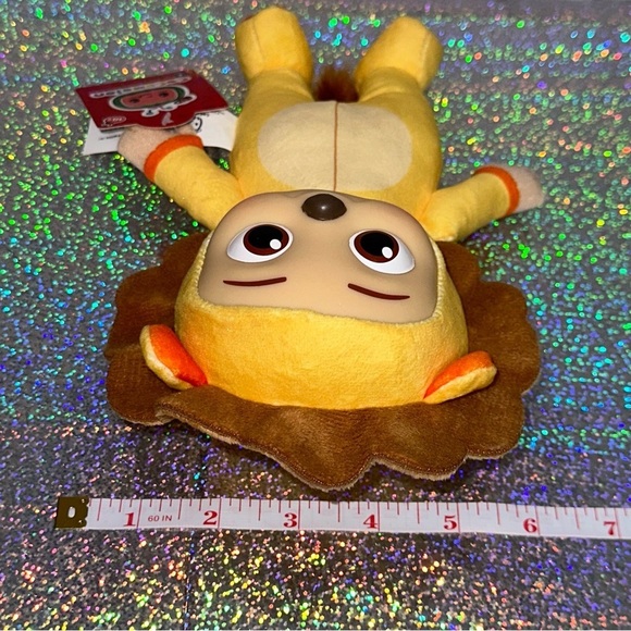 CoComelon JJ Lion Little Plush Doll 8 in. Plastic Face Soft Toy NEW NWT - Picture 10 of 15